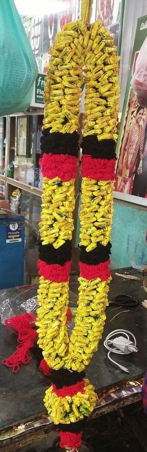 Custom Chocolate Candy Garland (Munch Themed)